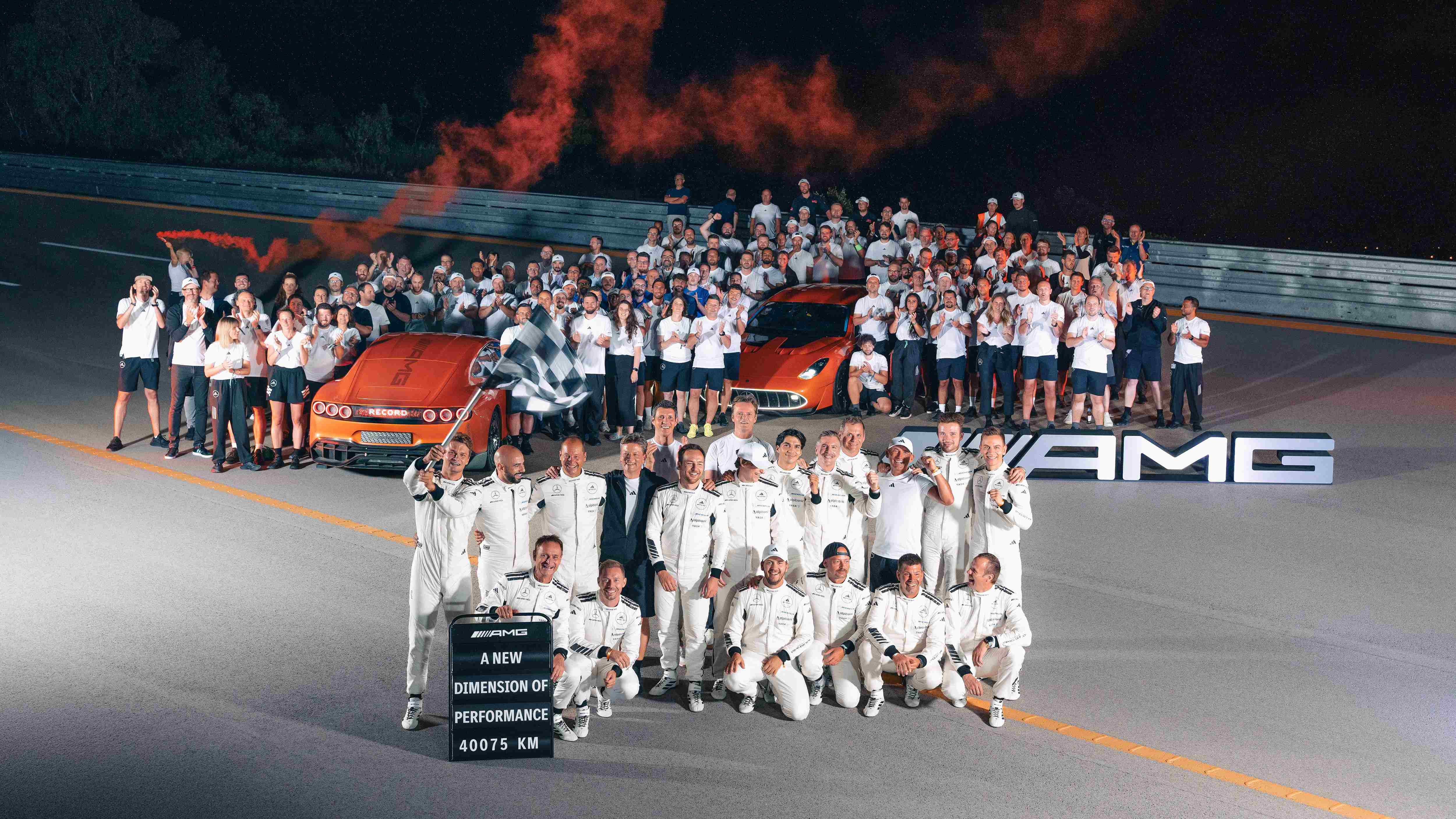 圖4、CONCEPT AMG GT XX「八天環遊世界」狂破 25 項世界紀錄